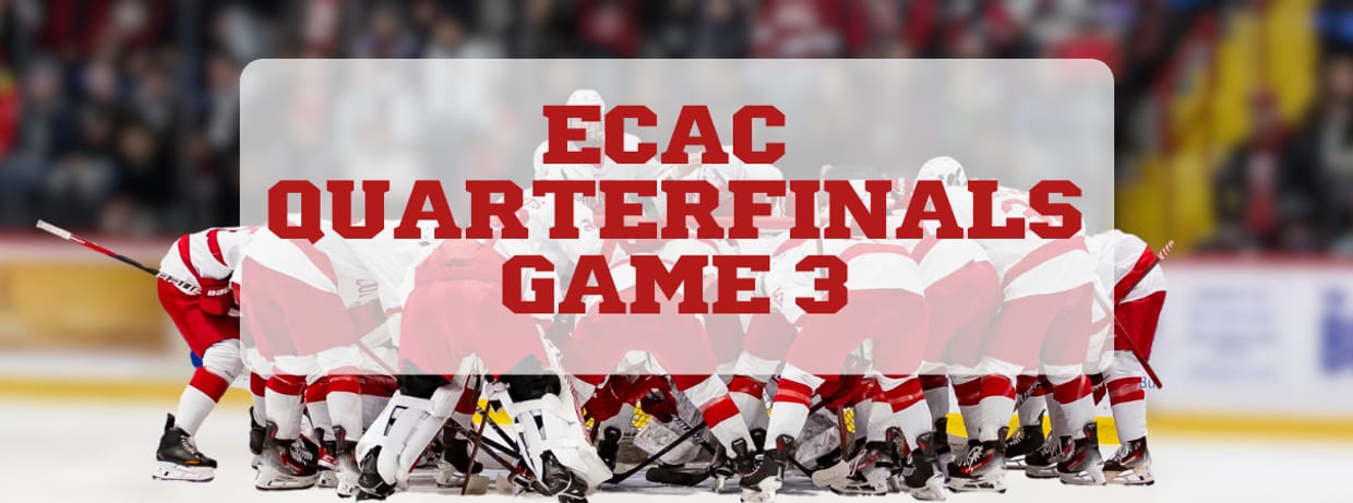 Men's Ice Hockey: ECAC Quarterfinal Game 3