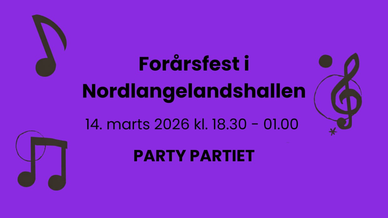 Forårsfest i Nordlangelandshallen