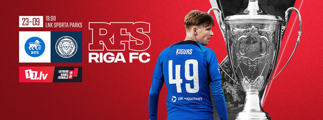 Latvijas Kauss futbolā: RFS - Riga FC 