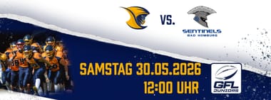 GFL Juniors Süd - U20 Gameday 3 - Bad Homburg Sentinels