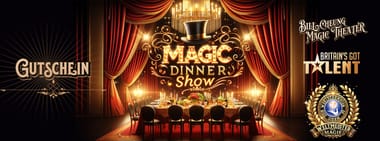 Magic Dinner Show Gutschein mit exklusive Pakete