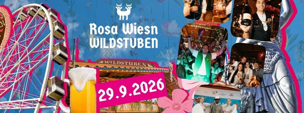 Rosa Wiesn in den WILDSTUBEN 2026