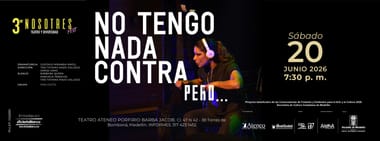 NO TENGO NADA CONTRA PERO... (III NOSOTRES FEST) 