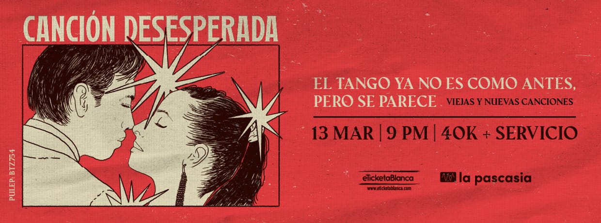 CANCION DESESPERADA CON LA CANDELARIA ORQUESTA DE TANGO: EL TANGO YA NO ES COMO ANTES, PERO SE PARECE