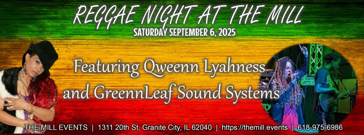 REGGAE NIGHT AT THE MILL!