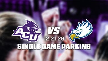 ACU WBB vs Florida Gulf Coast  Single Game Parking