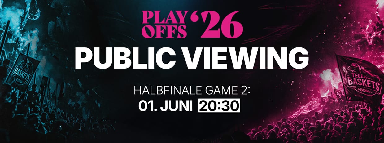 PUBLIC VIEWING IM TELEKOM DOME - Halbfinale 2