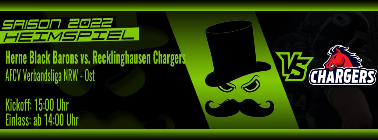 Herne Black Barons vs. Recklinghausen Chargers