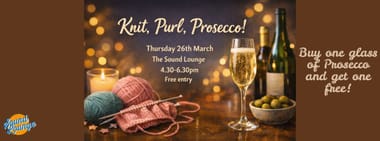 Knit, Purl, Prosecco!