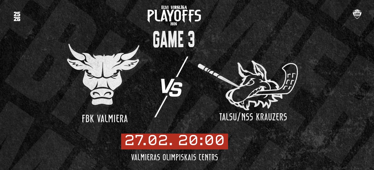 PLAYOFF GAME 3: FBK Valmiera vs Talsi NSS/Krauzers