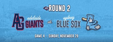 ROUND 2 | Game 4 vs. Adelaide Giants (Sunday Sips)