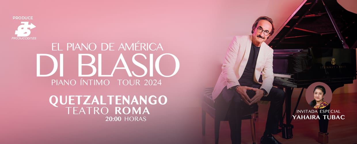 Raúl Di Blasio El Piano de América | Piano Intimo Tour 2024 Quetzaltenango 