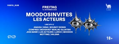 MOODOS invites Les Acteurs