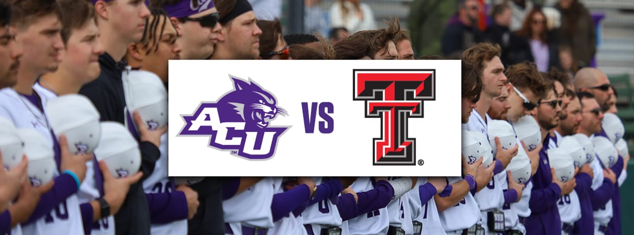 ACU Baseball VS Texas Tech