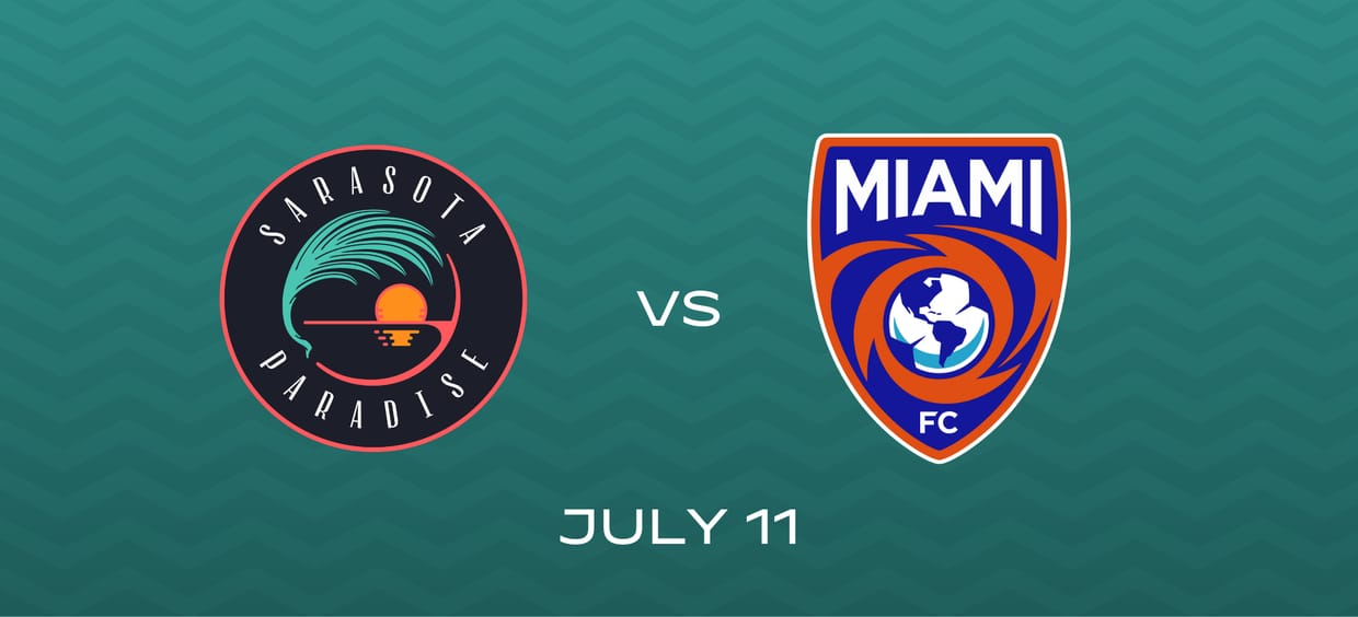 Sarasota Paradise vs Miami FC 