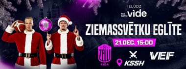 Ziemassvētku Eglīte: "Rīgas Zeļļi" vs “VEF Rīga”