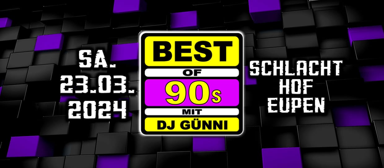 Best of 90s mit DJ Günni - 2024