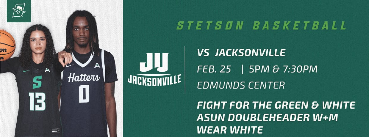 Stetson Basketball vs Jacksonville (DH)