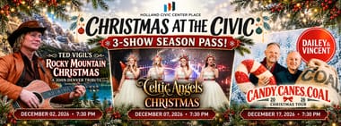 Christmas at the Civic 3 Concert Pass!