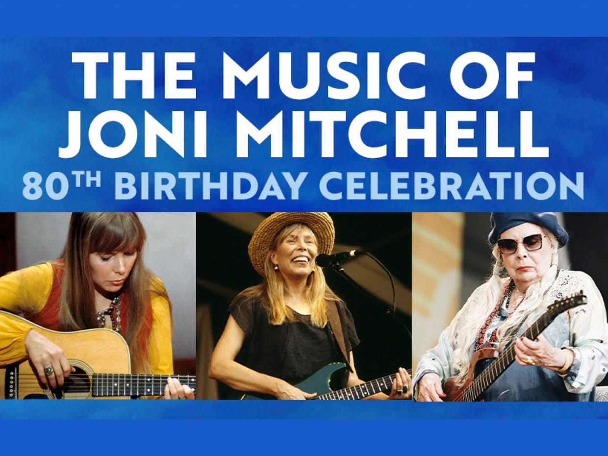 The Music of Joni Mitchell Ft Martha Redbone, Mary Fahl, Morley & more