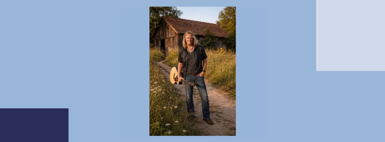 Olaf Lenk unplugged im Garten der Villa Hermann