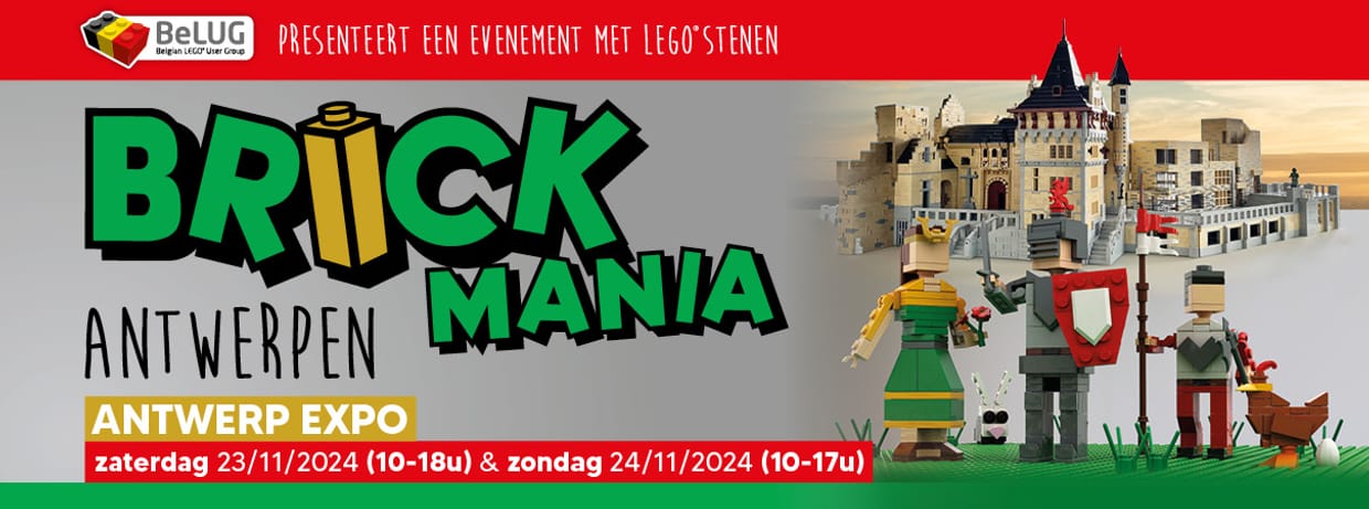 Brick Mania Antwerpen I 23 & 24/11/24 I Antwerp Expo