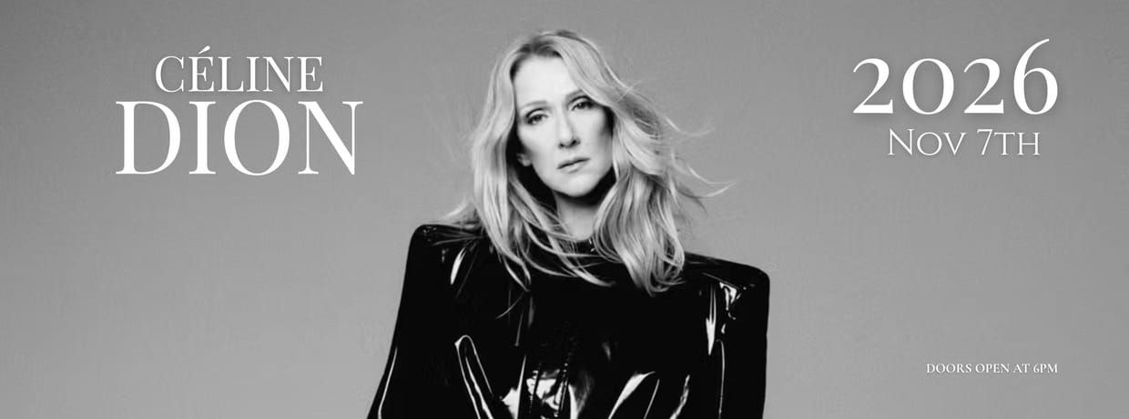 CÉLINE DION DENMARK TOUR NOV 7TH