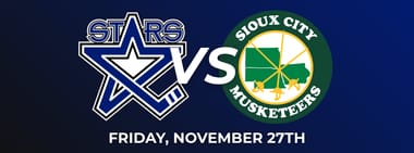 Lincoln Stars vs. Sioux City Musketeers