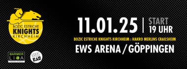 Bozic Knights vs. Hakro Merlins Crailsheim