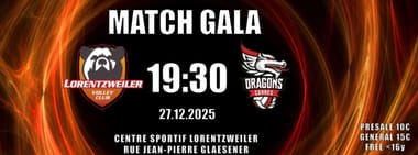 Gala Match VCL : Dragons Cannes