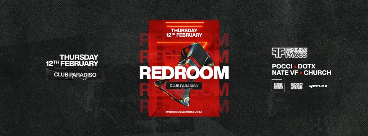Familiar Faces Presents: Red Room