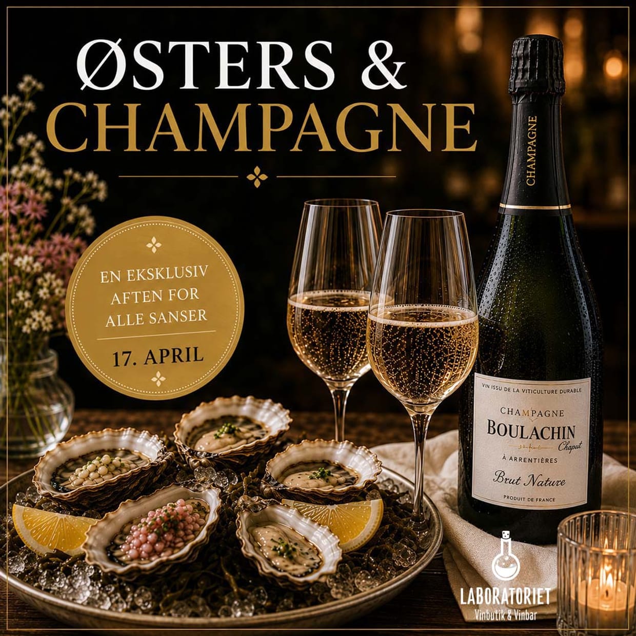 Østers & Champagne 🦪🥂