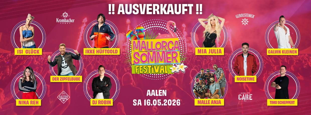 Mallorca Sommer Festival Aalen 2026
