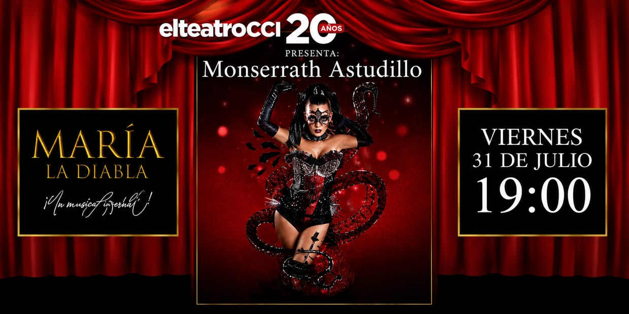 MARÍA LA DIABLA VIERNES 31 DE JULIO 19:00