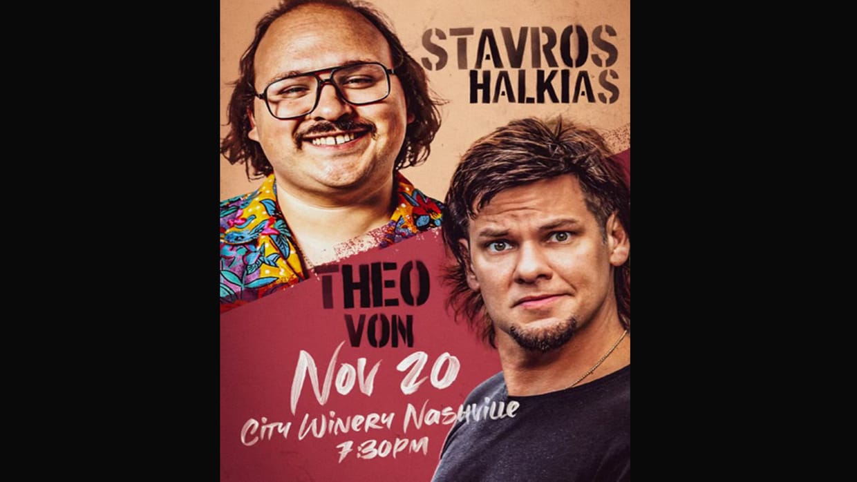 Theo Von with Stavros Halkias