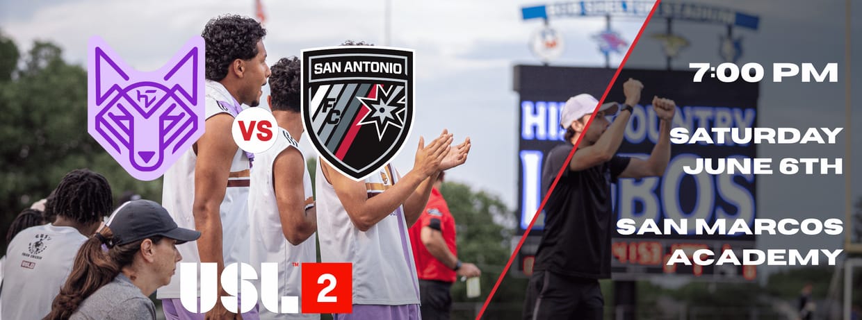 Lobos vs San Antonio FC II