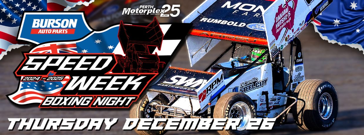 Boxing Day: USA vs WA Speedweek