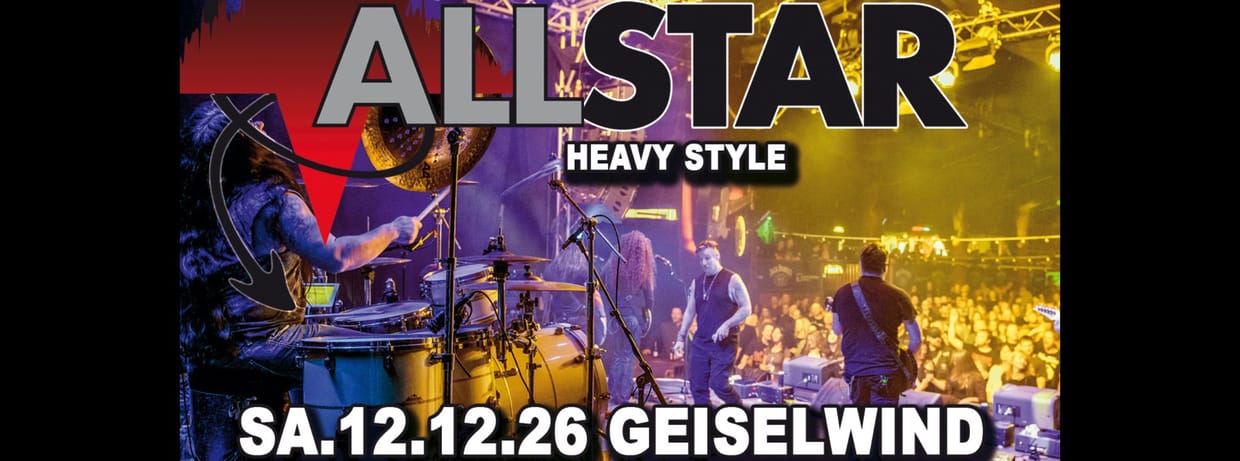 ALL STAR • XXL SHOW • 12.12.2026 Geiselwind