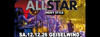 ALL STAR • XXL SHOW • 12.12.2026 Geiselwind