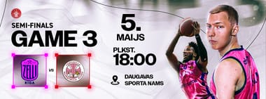 Rīgas Zeļļi LBL 1/2 fināla 3. spēle 