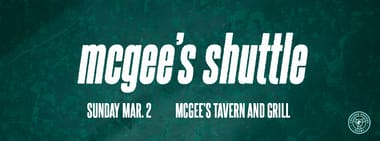 Chicago Hounds Shuttle: McGee's Tavern & Grill 3/2