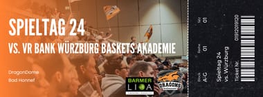 Spieltag 25 | Dragons Rhöndorf vs. VR Bank Würzburg Baskets Akademie