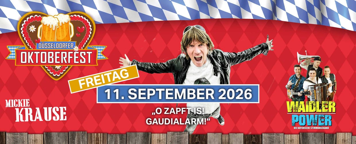 Fr, 11.09. O ZAPFT IS