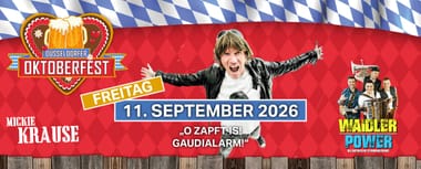 Fr, 11.09. O ZAPFT IS