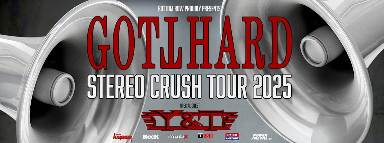 Gotthard • Stereo Crush Tour • 24.05.2025 Geiselwind