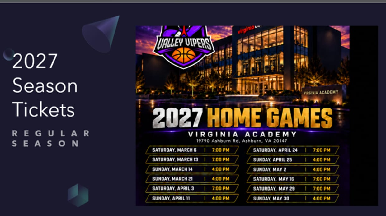 2027 Season Tickets General Admission