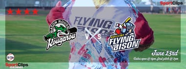 June 23rd - Baton Rouge Rougarou vs. Abilene Flying Bison