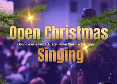 Open Christmas Singing