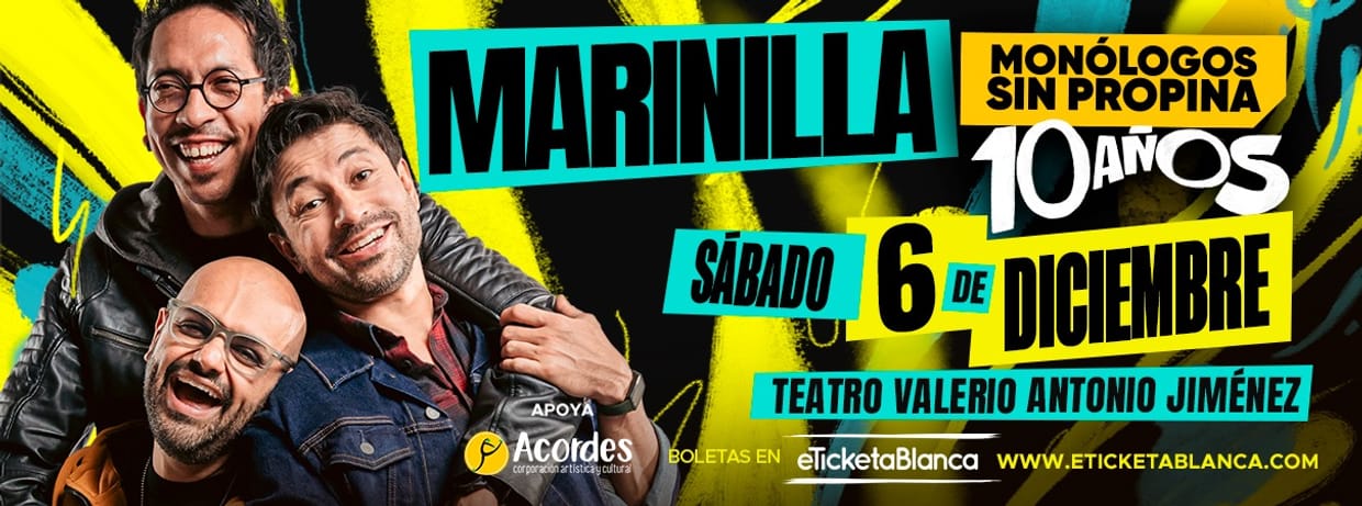 MONÓLOGOS SIN PROPINA - 10 AÑOS - (EN MARINILLA)
