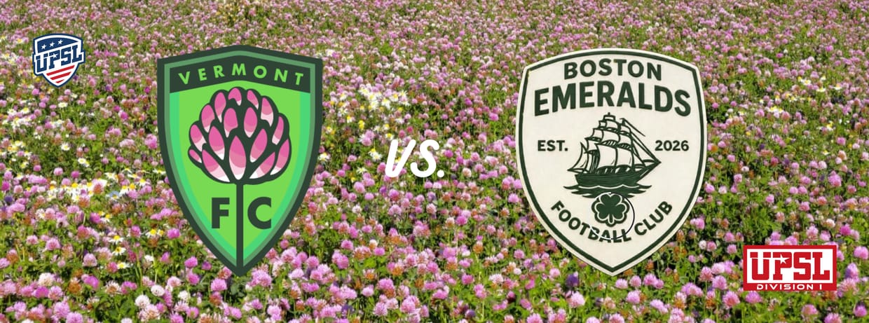 Vermont Clover FC vs Boston Emeralds FC